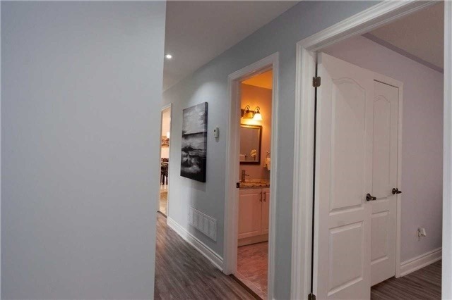 house renovation basement renovation hallway renovation grey colour brown floor